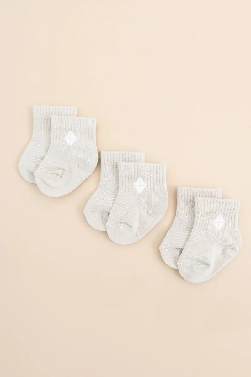 Crew Socks Combo 3-Pack In Oat 1