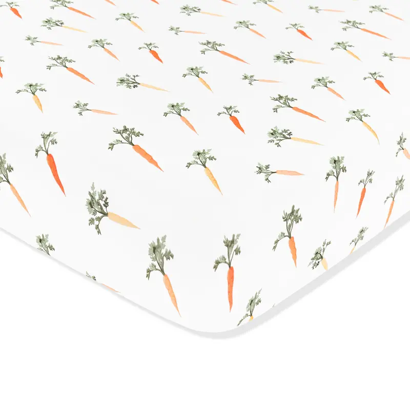 Crib Sheet In Carrot 1