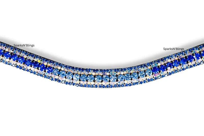 Crystal Browband | Theone U Shape Blue Eclipse 2
