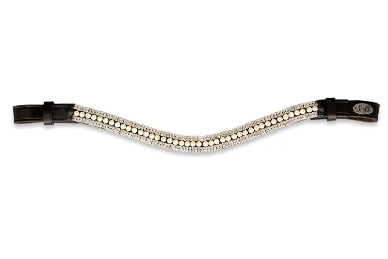 Crystal Browband | Theone U Shape Crystal Pearls 3