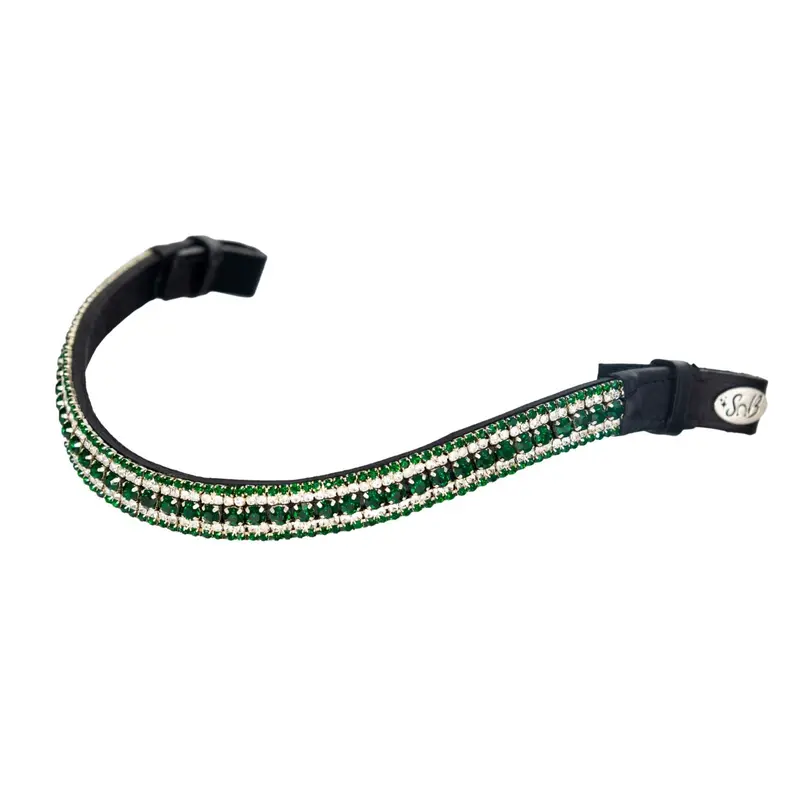 Crystal Browband | Theone U Shape Emerald 1