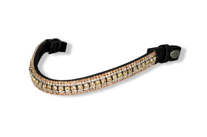 Crystal Browband | Theone U Shape Golden Shadow 1