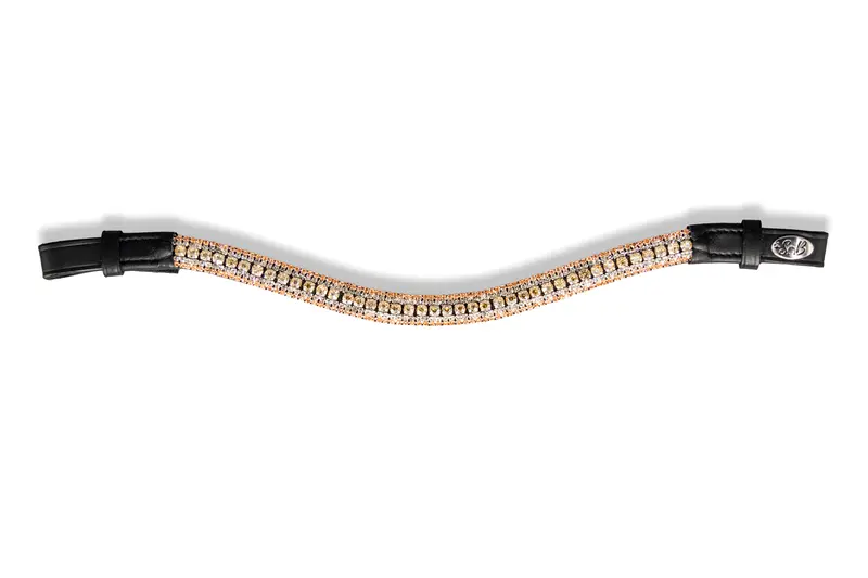 Crystal Browband | Theone U Shape Golden Shadow 2