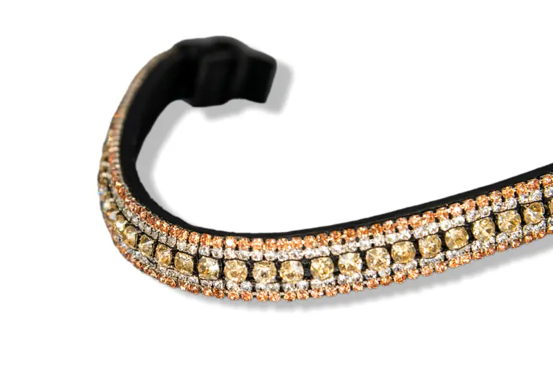Crystal Browband | Theone U Shape Golden Shadow 3