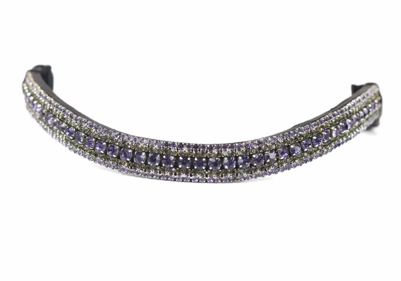 Crystal Browband | Theone U Shape Imperial Plum 1