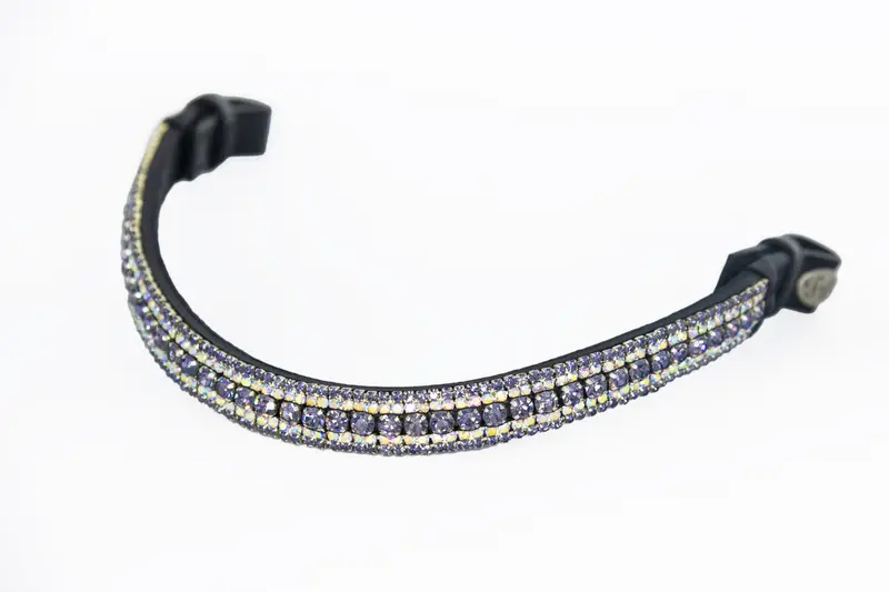 Crystal Browband | Theone U Shape Iridescent Lilac 1