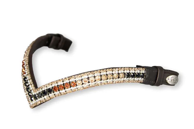 Crystal Browband | Theone V Shape Desert Glow 3