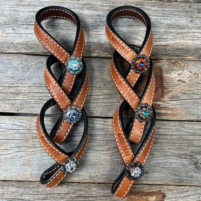 Crystal Light Oil Rustic Tie Down Keepers 1