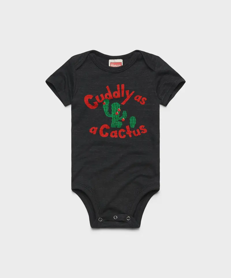 Cuddly As A Cactus Baby One Piece 1