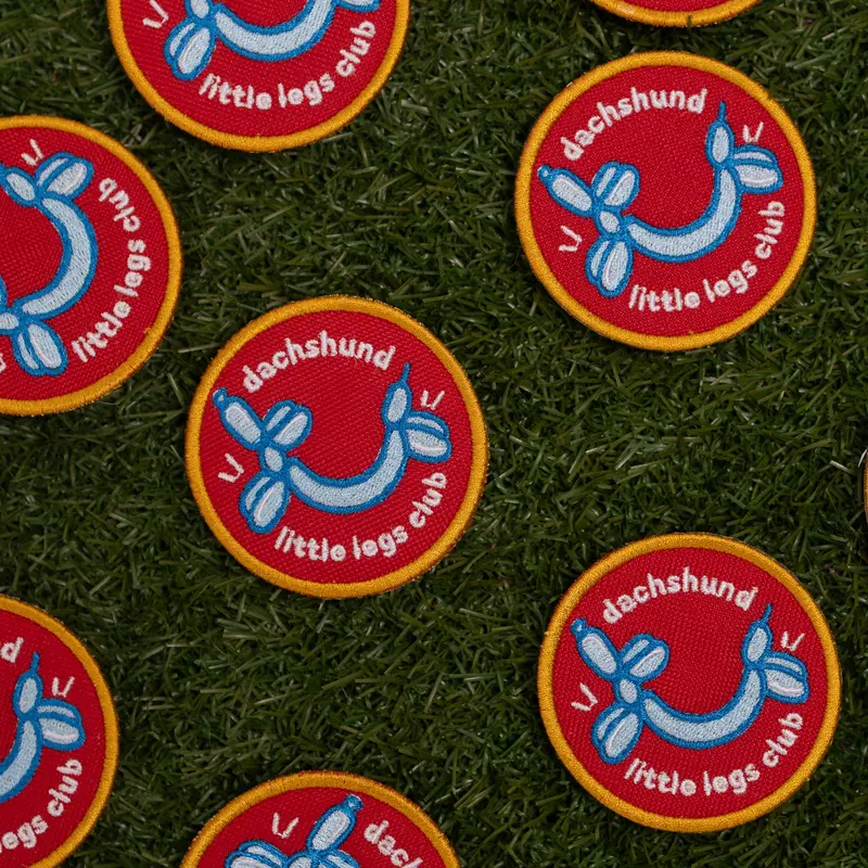 Dachshund Little Legs Club Patch 1