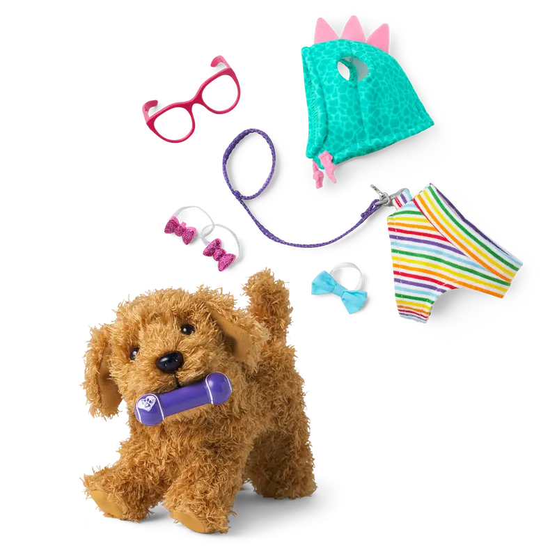 Daffodil Doodle™ Dog For 18-Inch Dolls & Fancy Pet Fashion Accessories 1