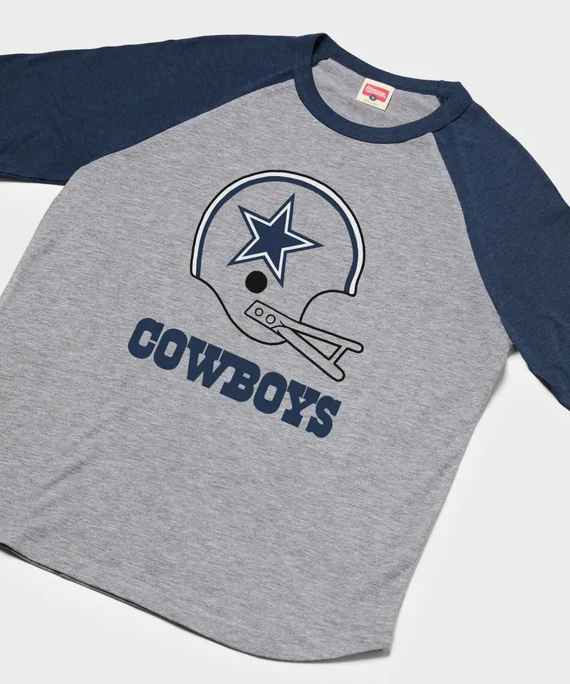 Dallas Cowboys Big Helmet Raglan 2
