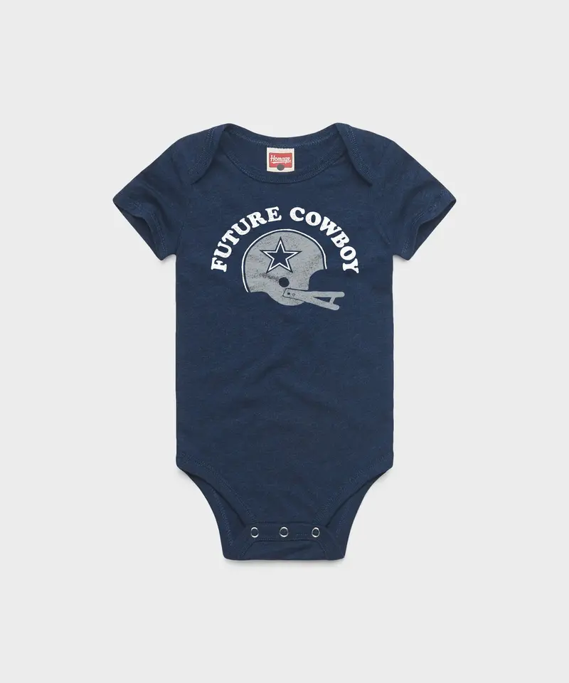 Dallas Cowboys Future Cowboy Baby One Piece 1