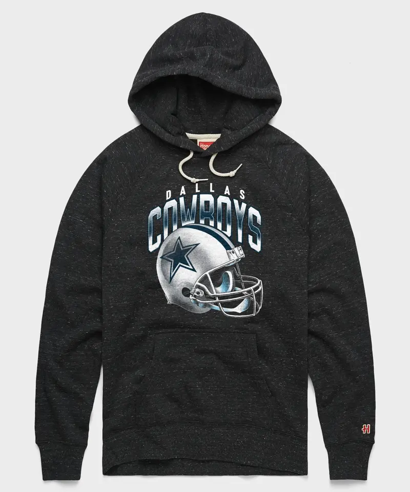 Dallas Cowboys Gradient Helmet Hoodie 1