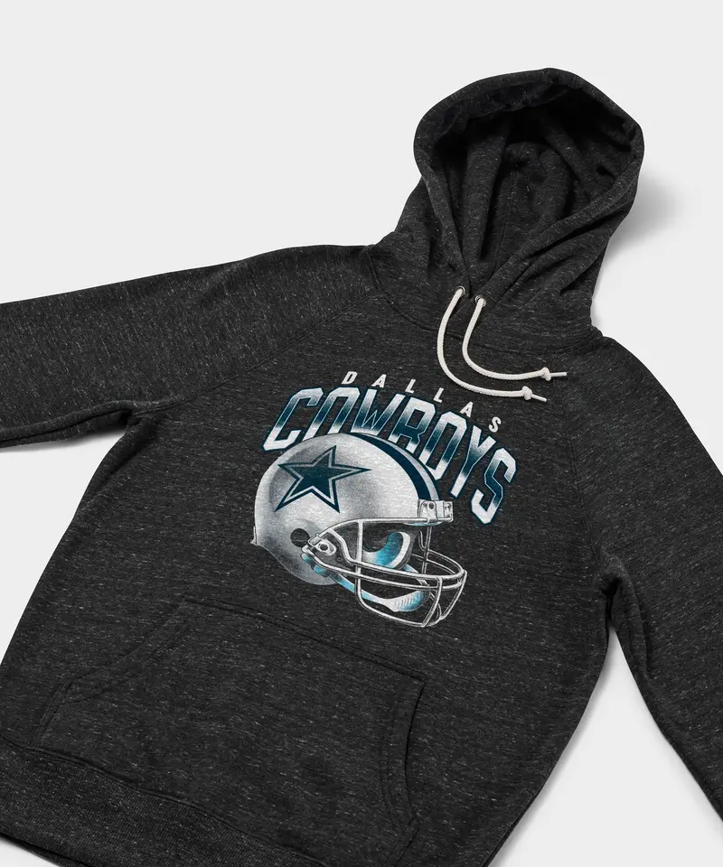 Dallas Cowboys Gradient Helmet Hoodie 3