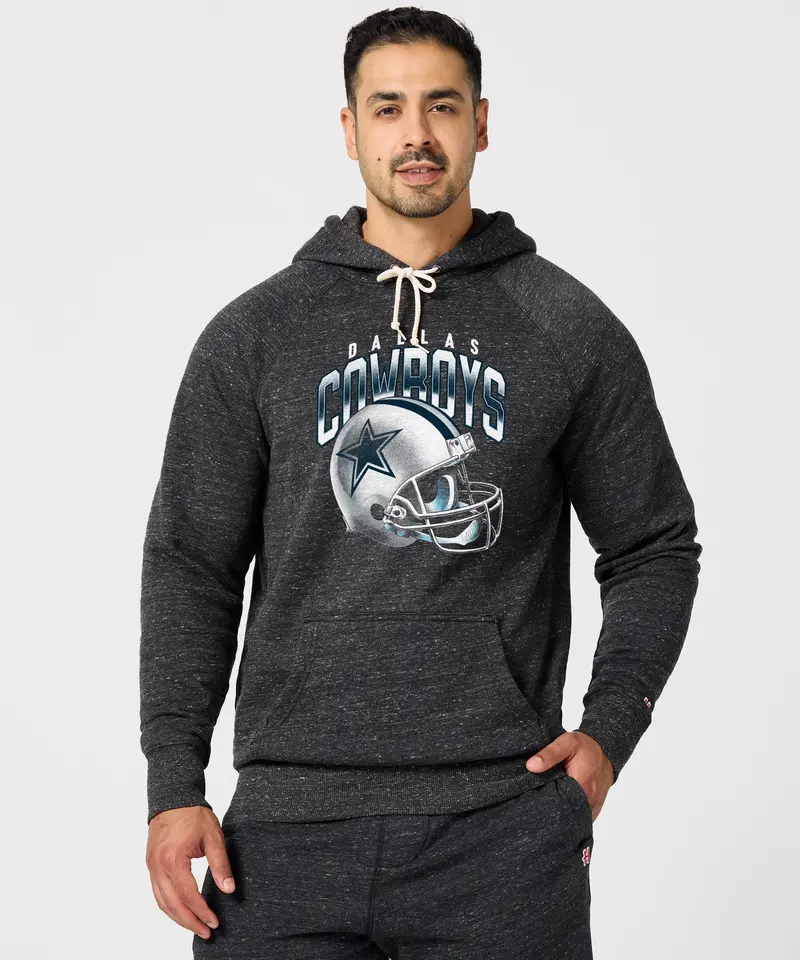 Dallas Cowboys Gradient Helmet Hoodie 5