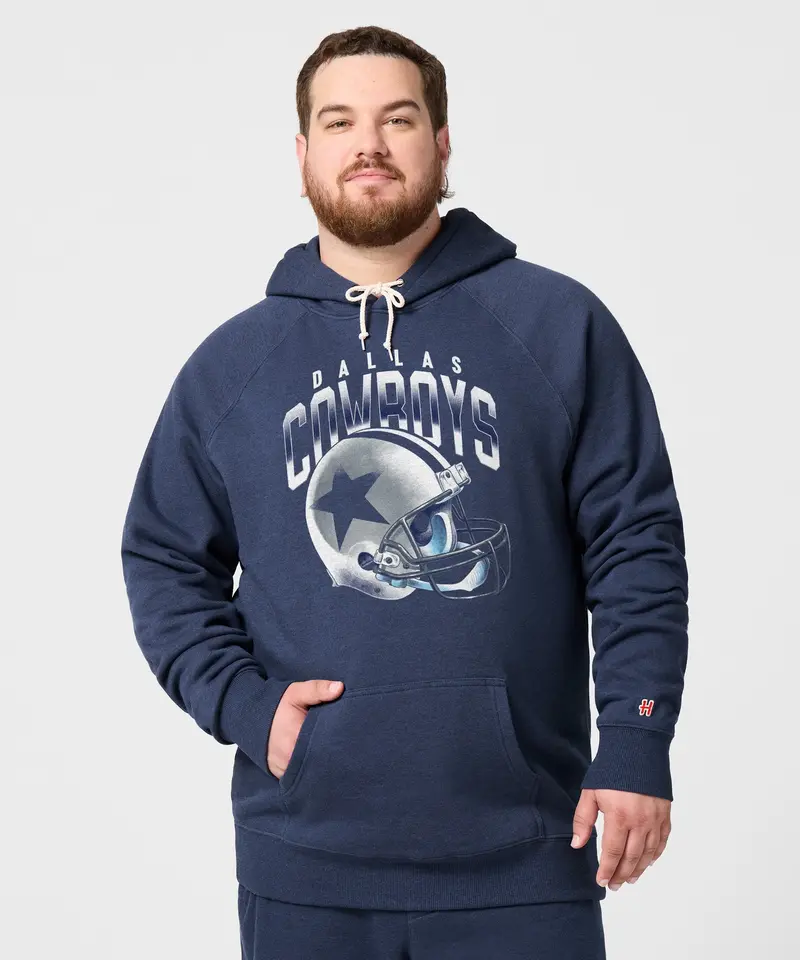 Dallas Cowboys Gradient Helmet Hoodie 6
