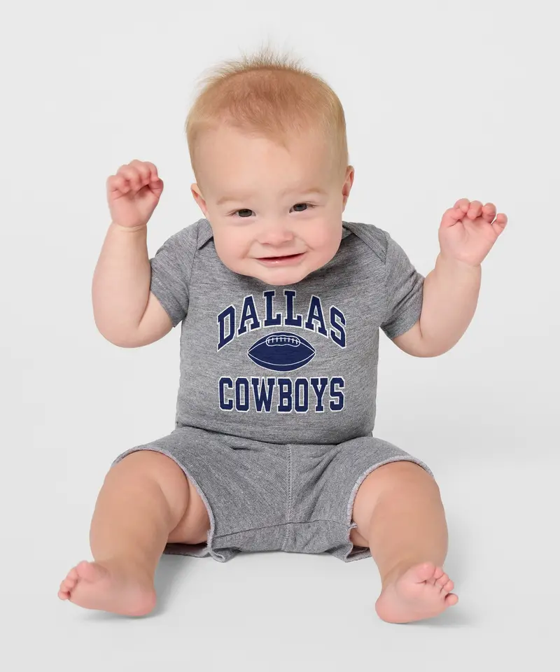 Dallas Cowboys Gridiron Baby One Piece 3
