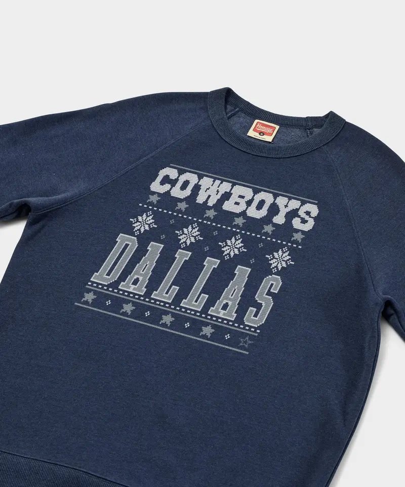 Dallas Cowboys Holiday Crewneck 2