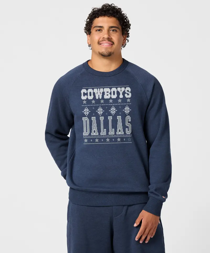 Dallas Cowboys Holiday Crewneck 3