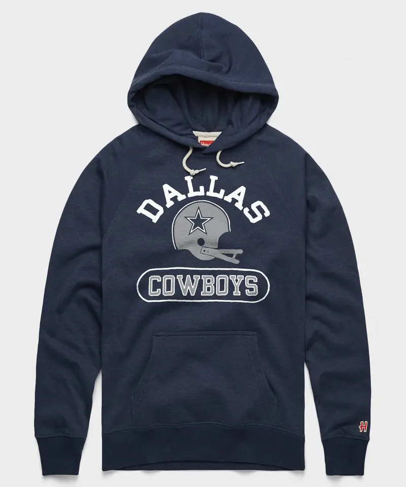 Dallas Cowboys Throwback Helmet Hoodie 1