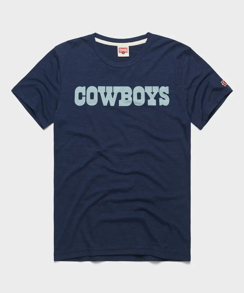 Dallas Cowboys Wordmark '60 T-Shirt 1