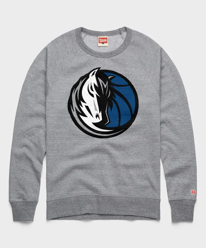 Dallas Mavericks Logo Crewneck 1