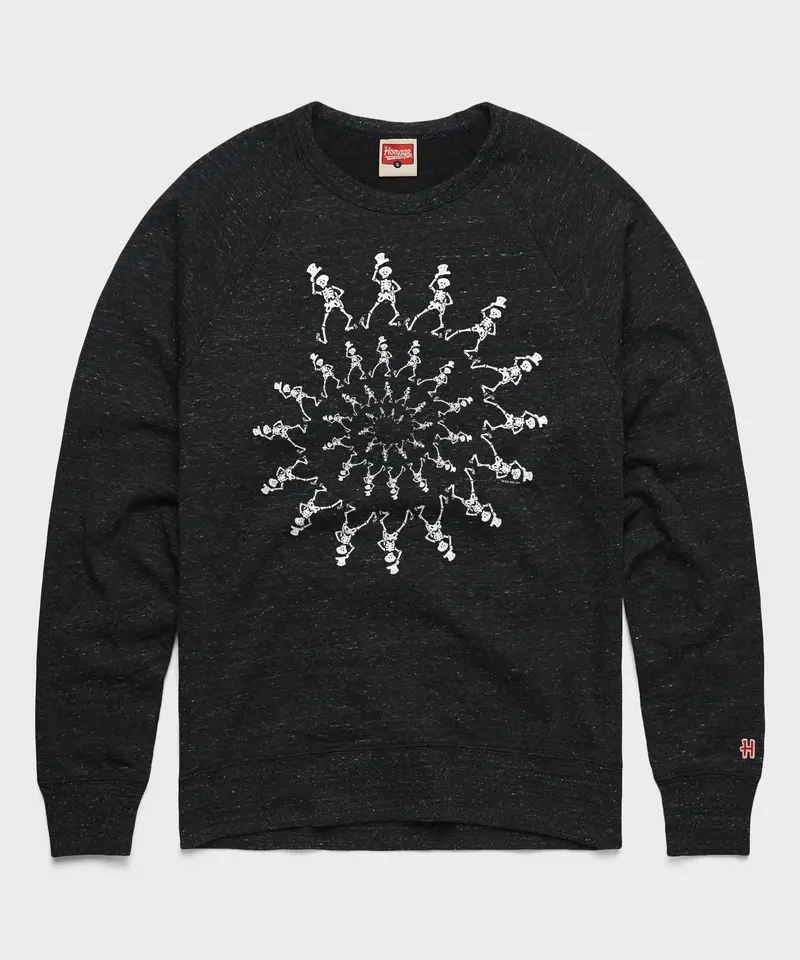 Dancing Skeletons Crewneck 1