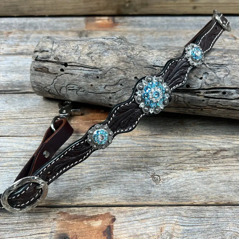 Dark Floral Wither Strap #Ws108 1