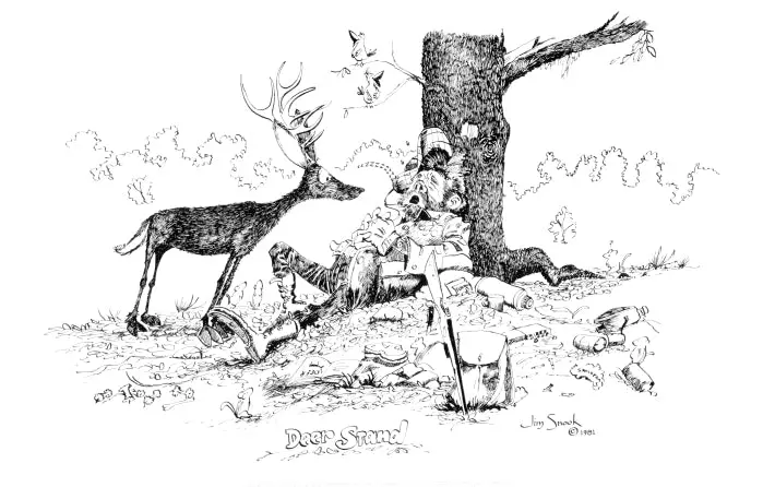 Deer Stand Print 1