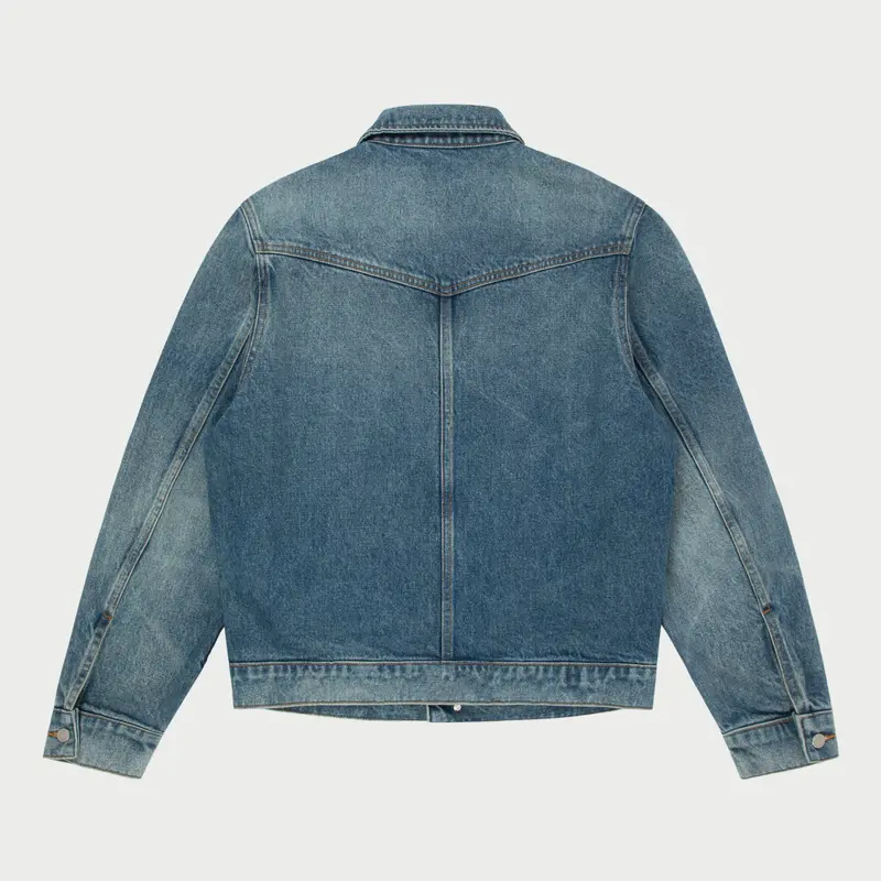 Denim Western Jacket (Indigo) 2