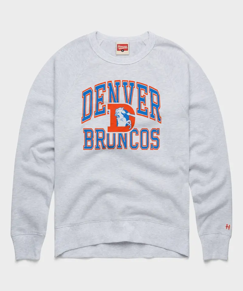 Denver Broncos Arch Crewneck 1