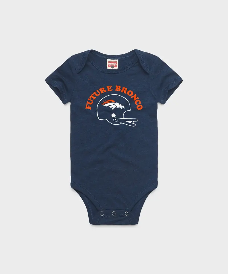Denver Broncos Future Bronco Baby One Piece 1