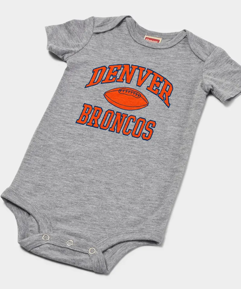 Denver Broncos Gridiron Baby One Piece 2