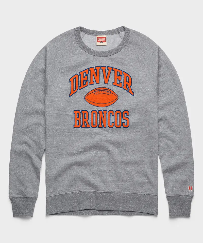 Denver Broncos Gridiron Crewneck 1