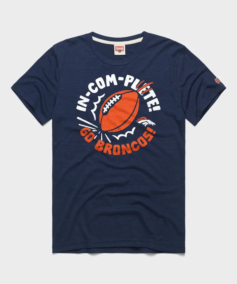 Denver Broncos Incomplete Football 1