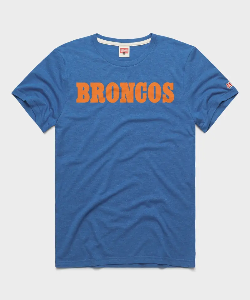 Denver Broncos Wordmark '68 T-Shirt 1