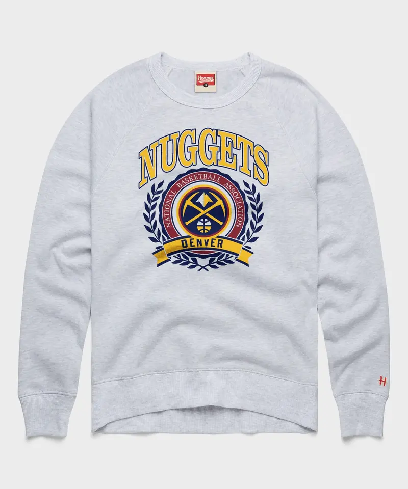 Denver Nuggets Crest Crewneck 1