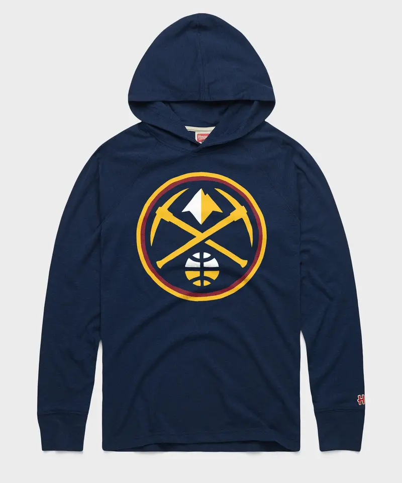 Denver Nuggets Logo Lightweight Hoodie 1
