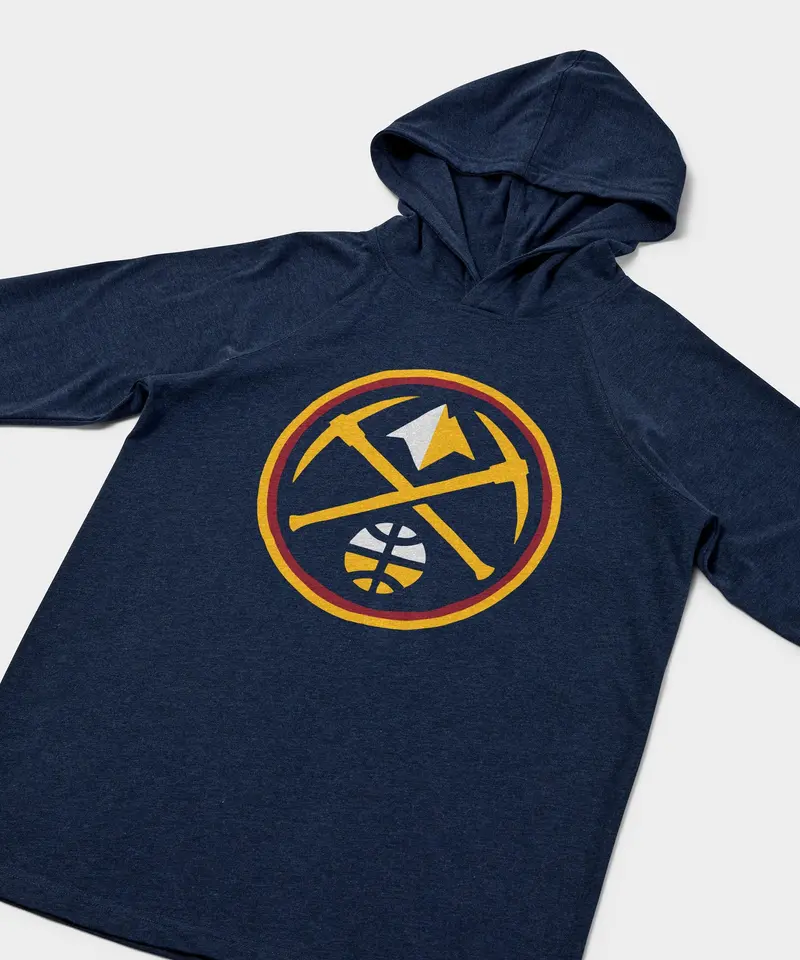 Denver Nuggets Logo Lightweight Hoodie 2