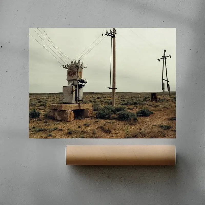 Desert Powerlines 3