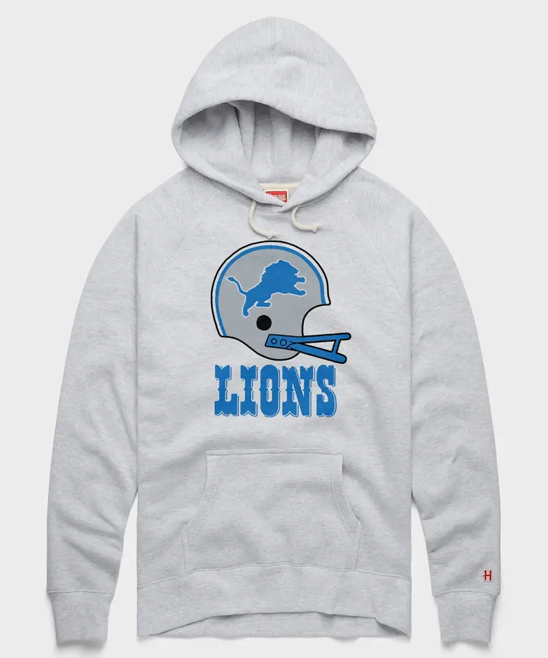 Detroit Lions Big Helmet Hoodie 1