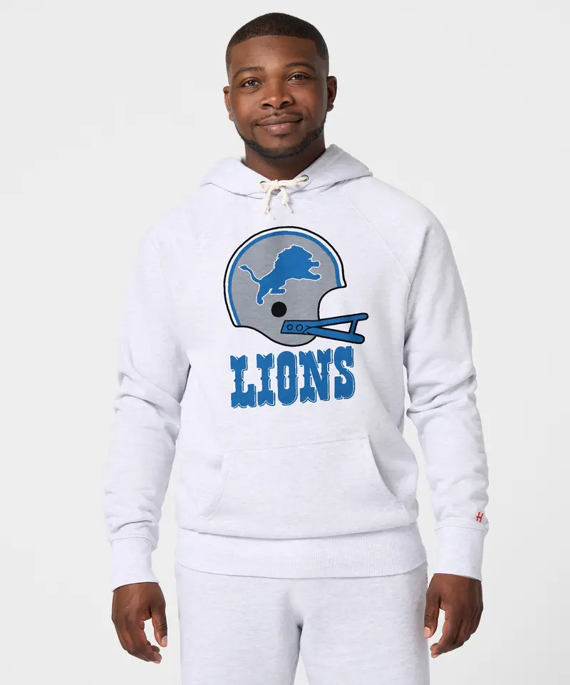 Detroit Lions Big Helmet Hoodie 3