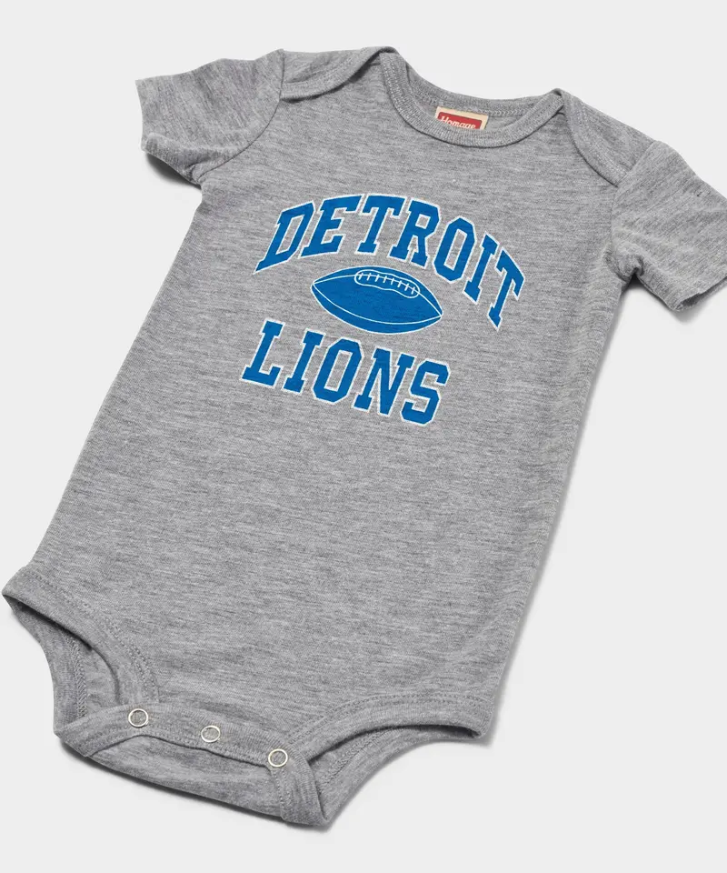 Detroit Lions Gridiron Baby One Piece 2