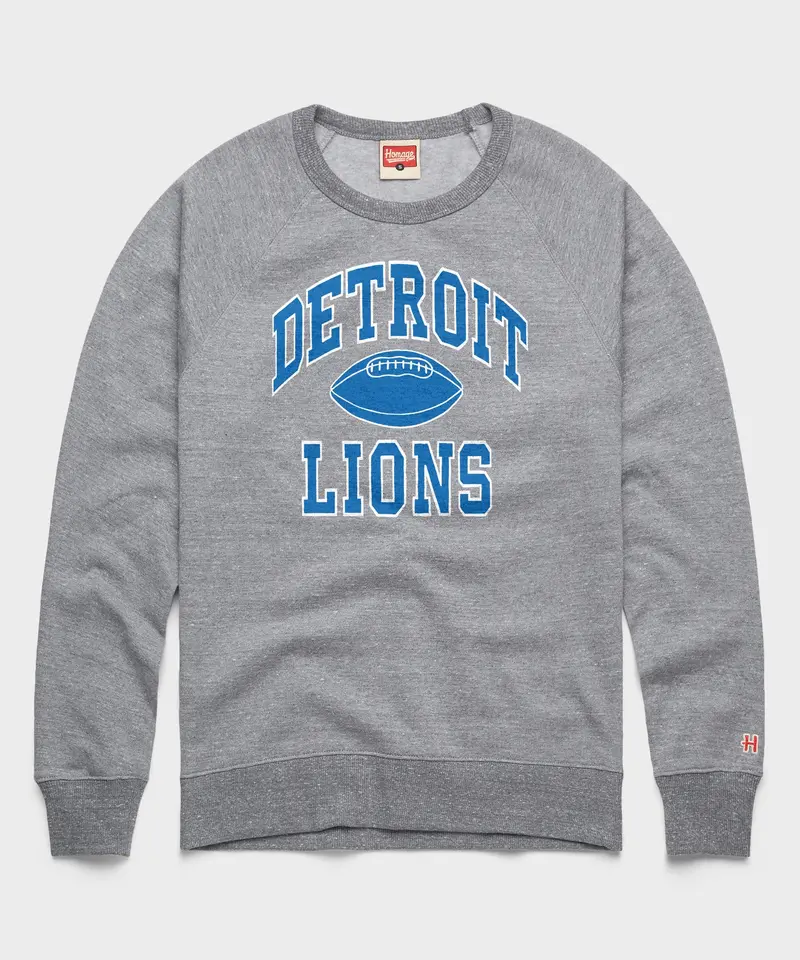 Detroit Lions Gridiron Crewneck 1