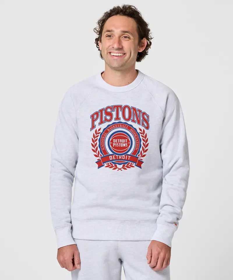 Detroit Pistons Crest Crewneck 3