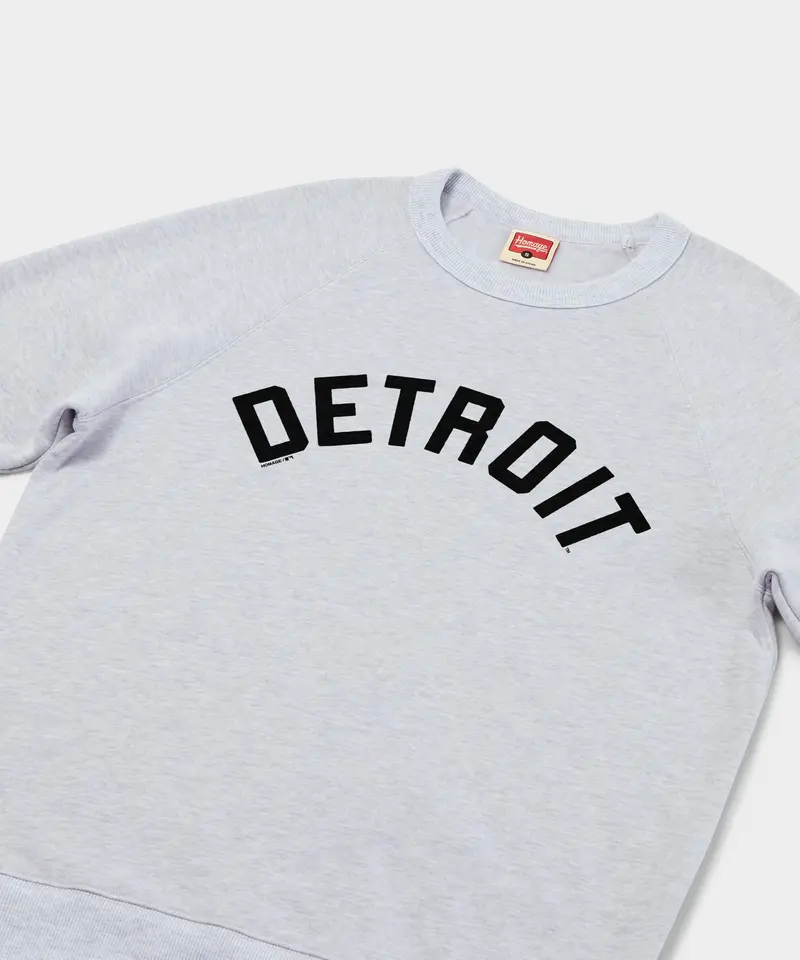Detroit Tigers Jersey Logo '01 Crewneck 2