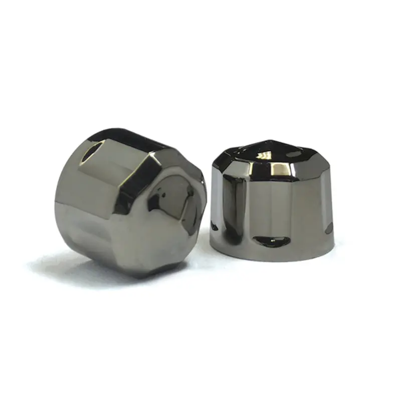 Diamond Cut Twin Cam Engine Bolt Cover Kits Black Chrome 1