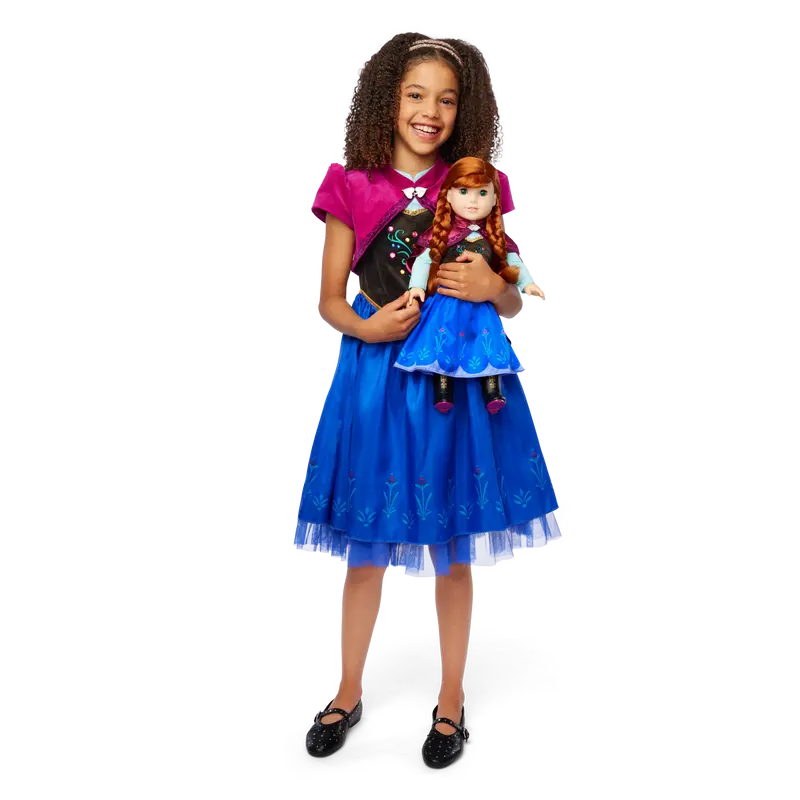 Disney Frozen Anna Doll & Matching Dress For Girls By American Girl® 1