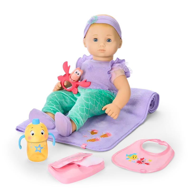 Disney Princess Ariel Cuddle & Care Set With Bitty Baby® Doll By American Girl® 1